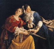 Orazio Gentileschi Judith and Her Maidservant with the Head of Holofernes Germany oil painting artist